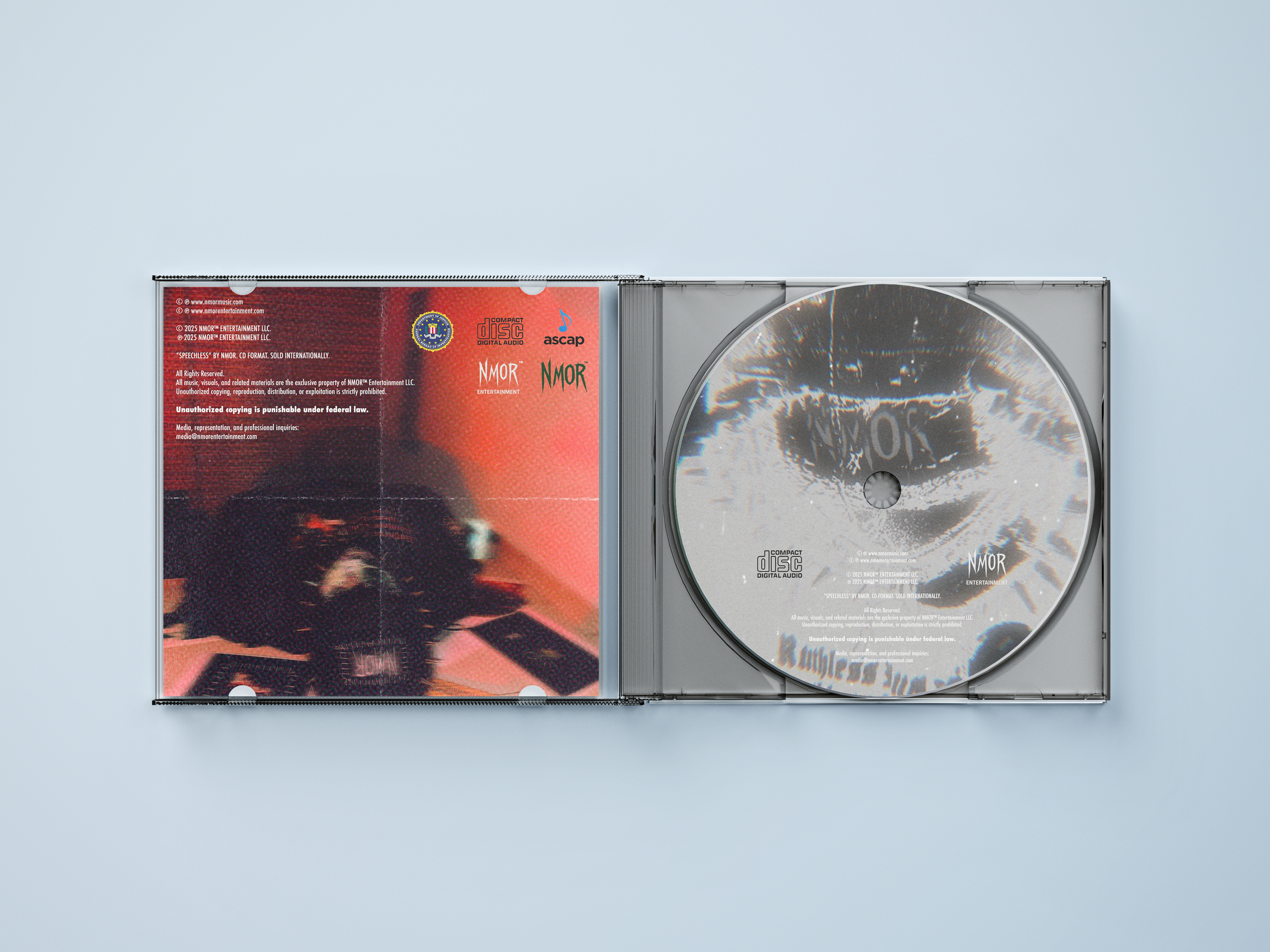 NMOR — SPEECHLESS (Physical CD Edition)