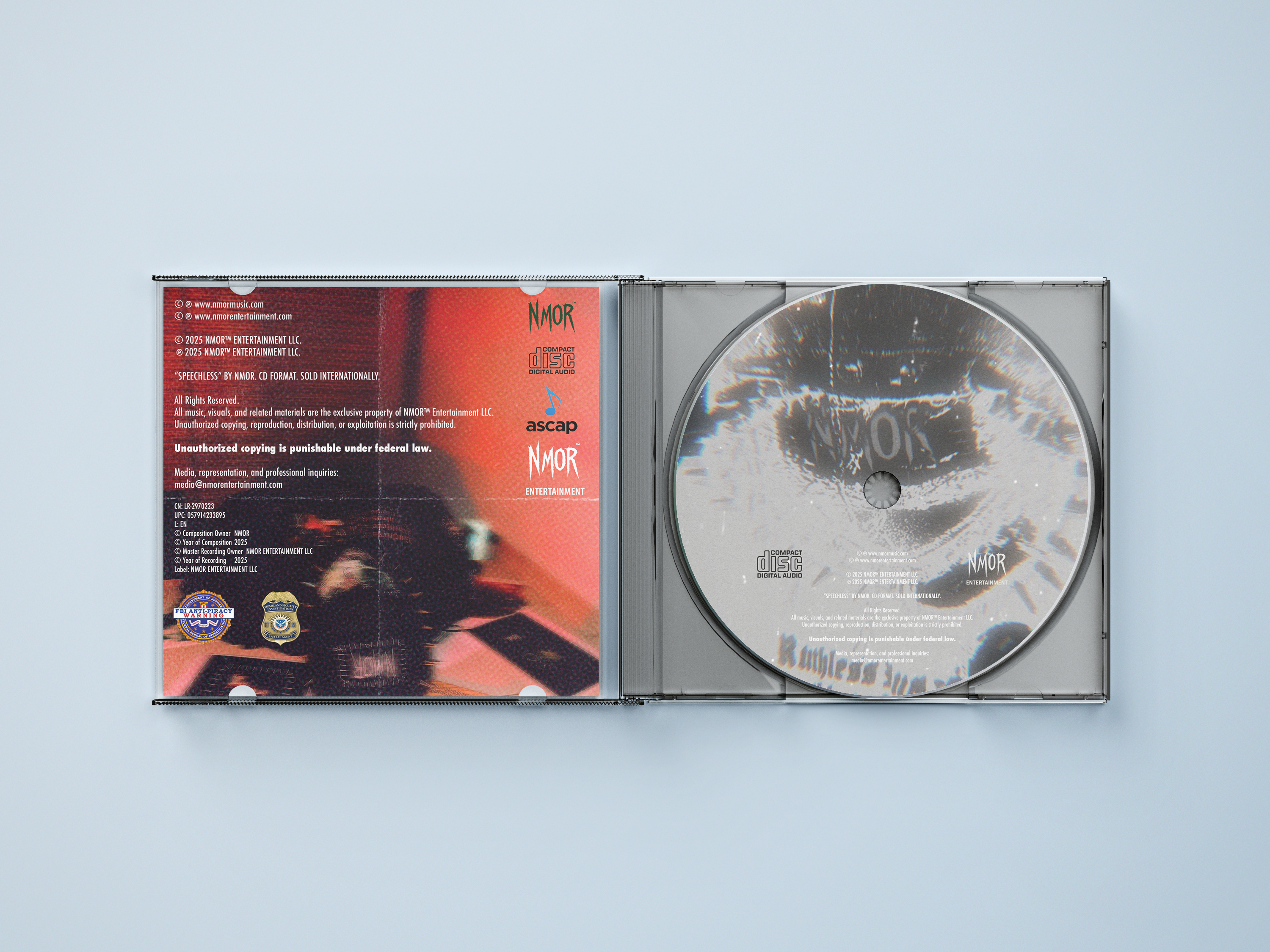 NMOR — SPEECHLESS (Physical CD Edition)